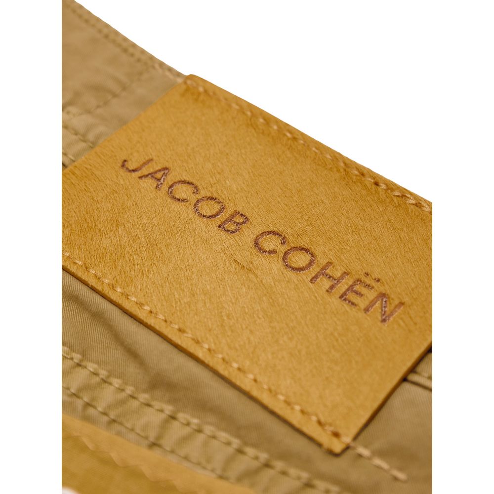 Jacob Cohen Yellow Cotton Skinny Men's Pants