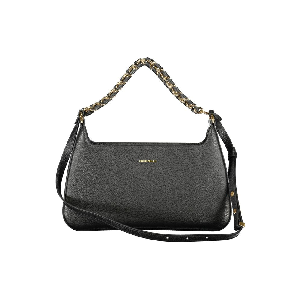 Coccinelle Nero Leather Women Women's Handbag