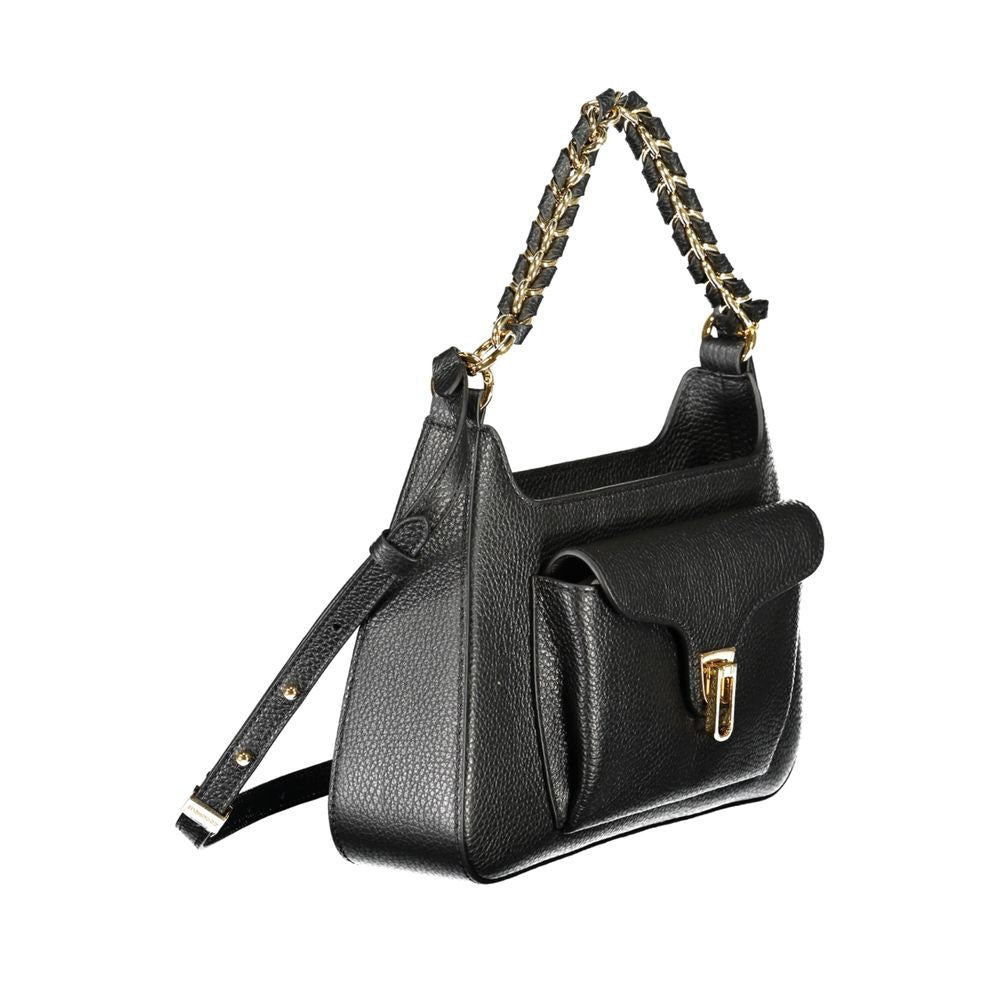 Coccinelle Nero Leather Women Women's Handbag