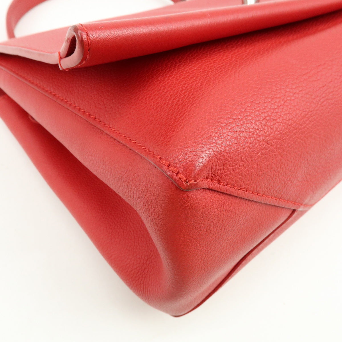 Louis Vuitton Lockme Ii Leather Red Leather Shoulder Bag Bag (Pre-Owned)