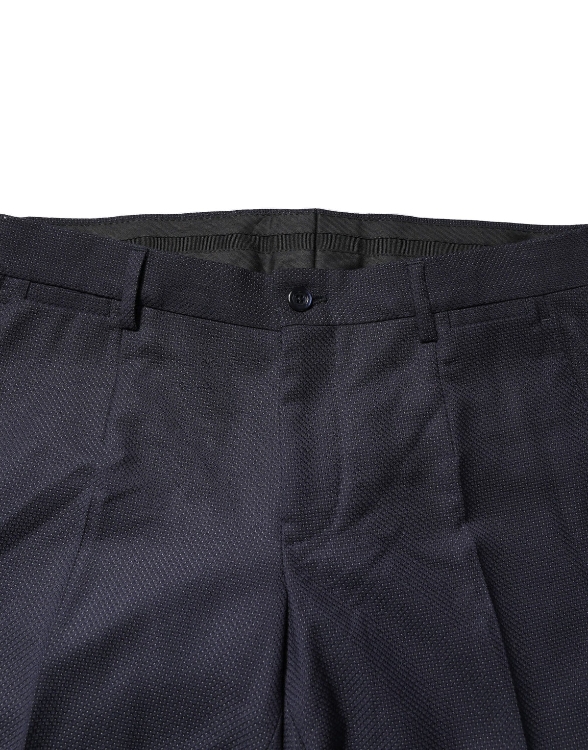 Dolce & Gabbana Gray Wool Formal Dress Men Trousers Men's Pants (Pre-Owned)