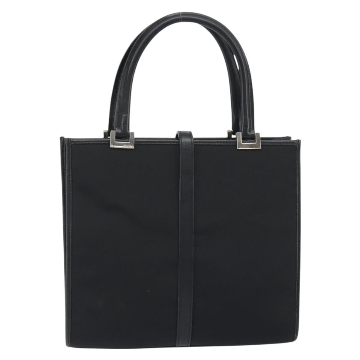 Gucci Jackie Gg Canvas Black Canvas Tote Bag Bag (Pre-Owned)
