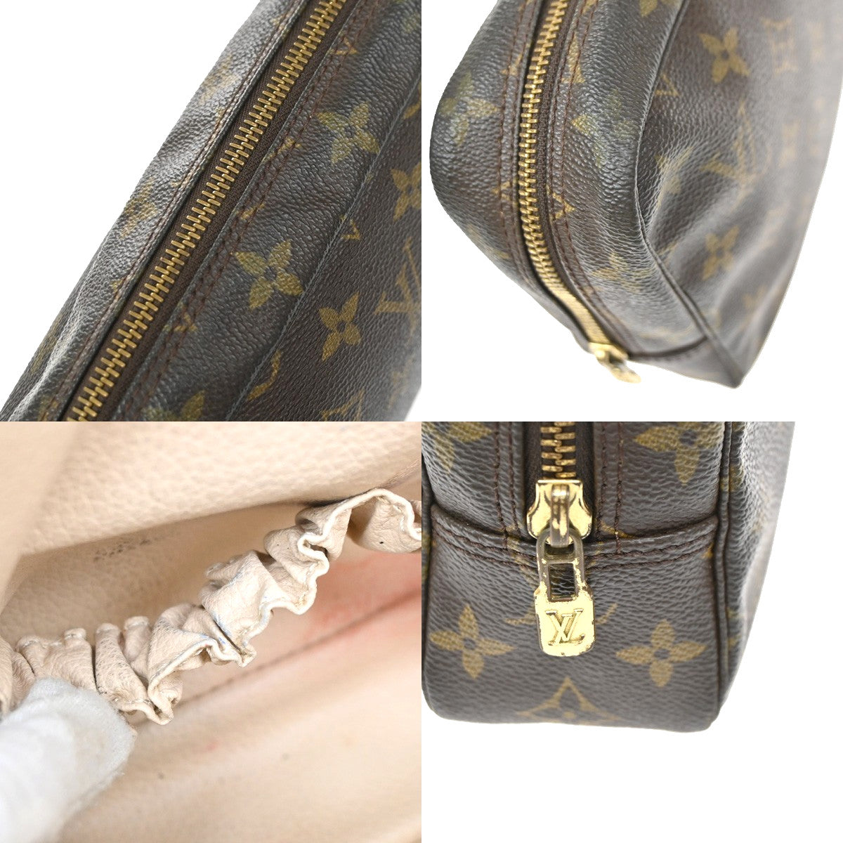 Louis Vuitton Trousse Toilette Monogram Canvas Brown Canvas Clutche & Pouche Bag (Pre-Owned)
