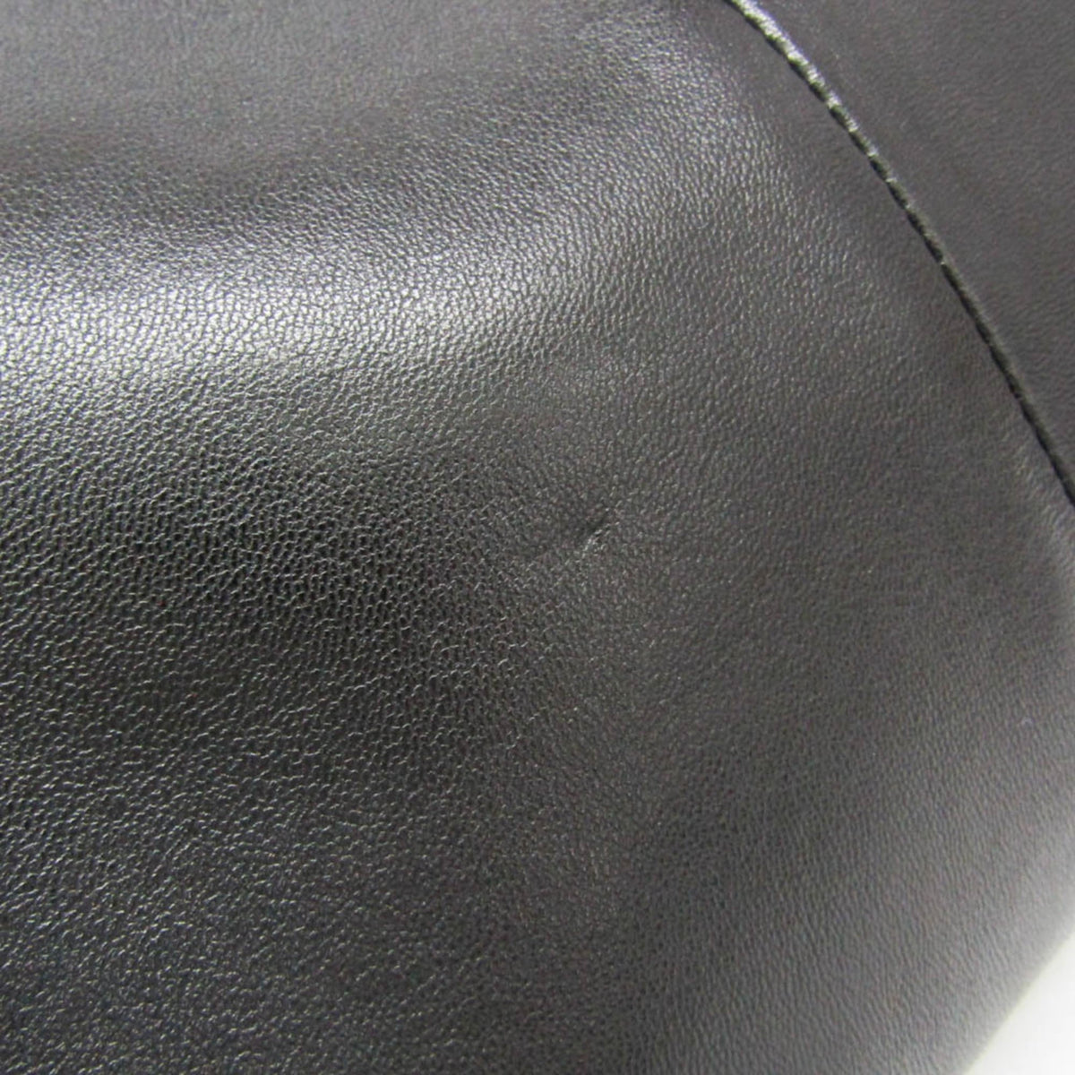Bottega Veneta Bv Trine Fold Clutch Leather Black Leather Clutche & Pouche Bag (Pre-Owned)