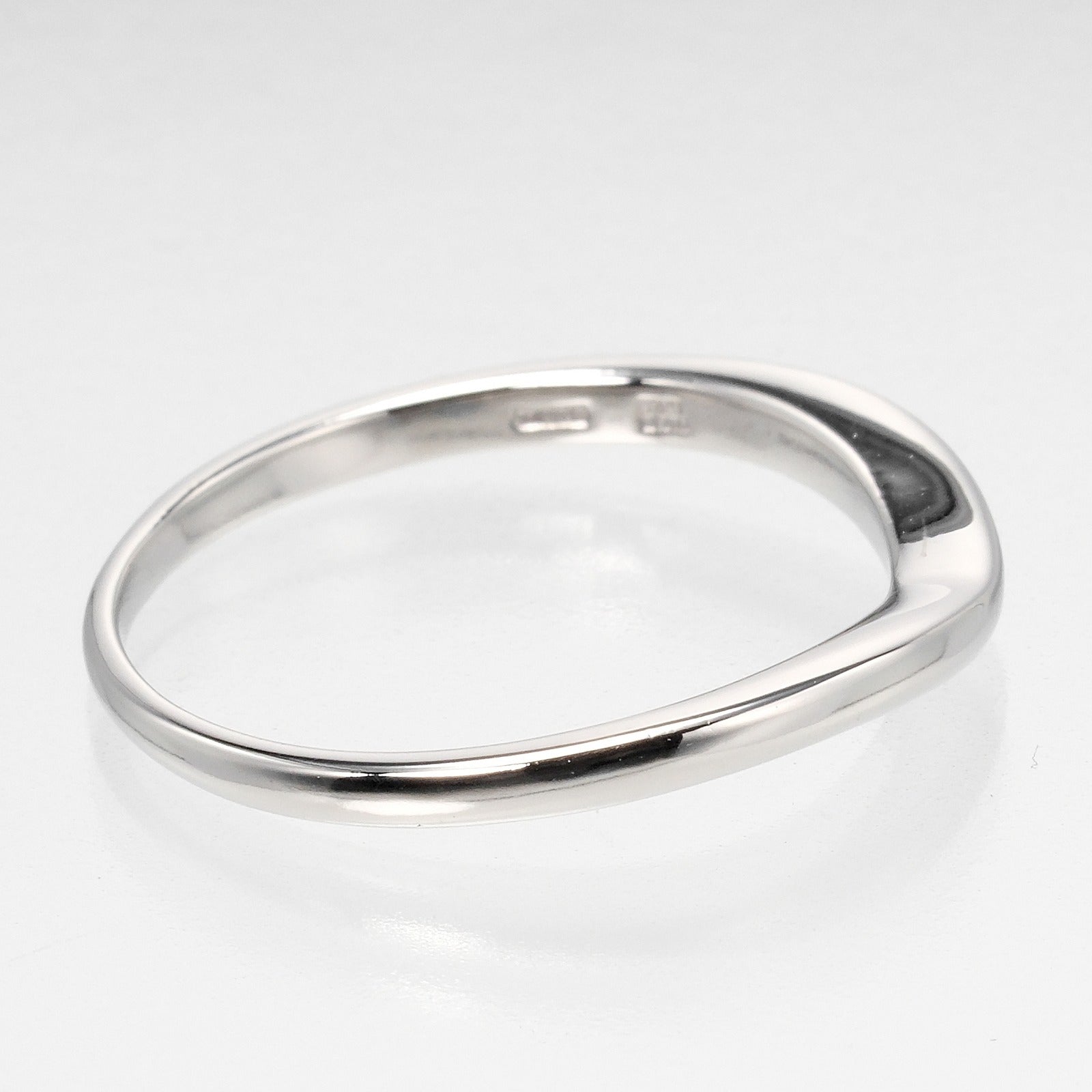 Bulgari Corona Silver Platinum Ring Jewelry (Pre-Owned)