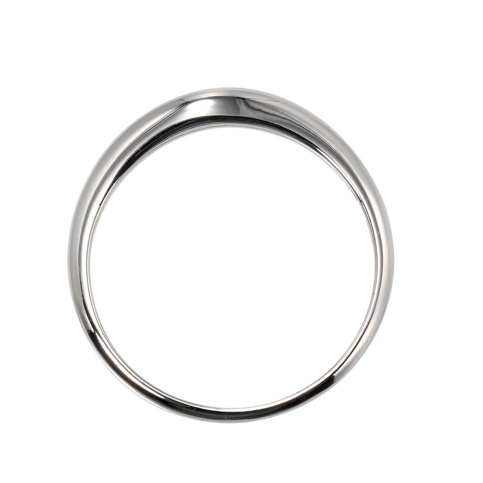 Bulgari Corona Silver Platinum Ring Jewelry (Pre-Owned)