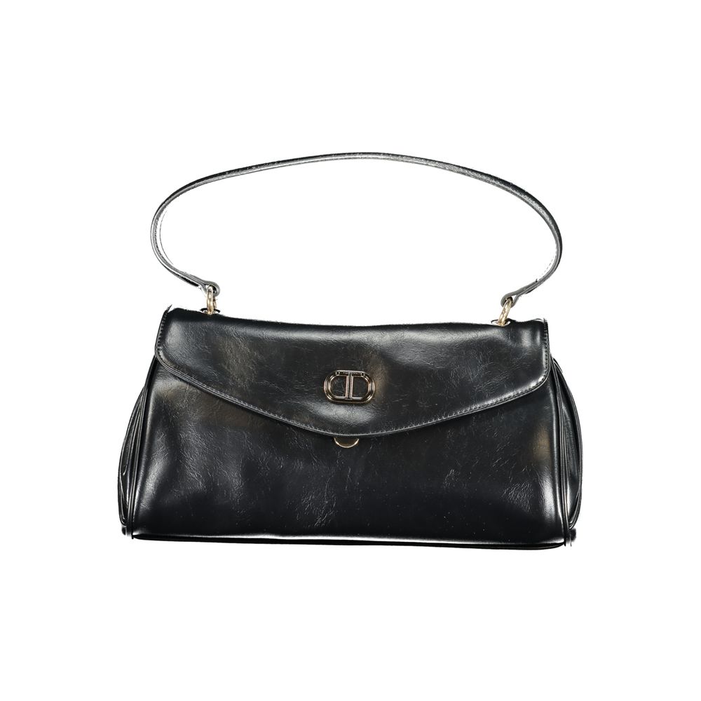 Twinset Black Polyurethane Women Women's Handbag