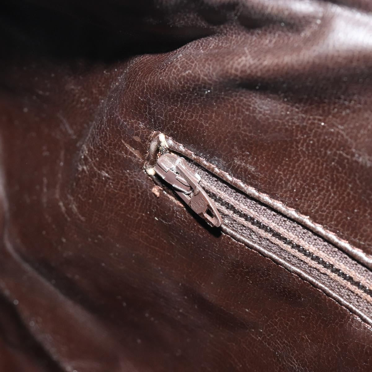 Celine Macadam Suede Brown Suede Tote Bag Bag (Pre-Owned)