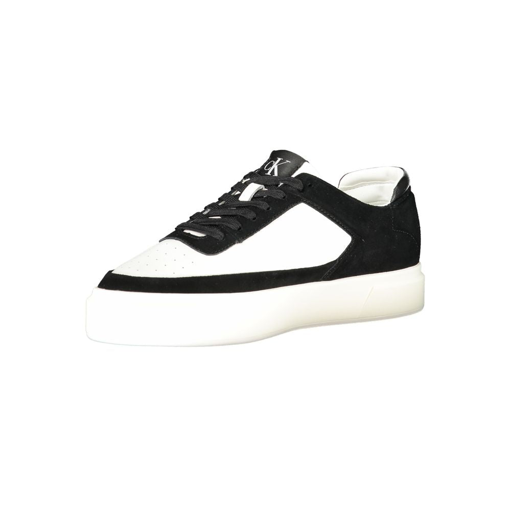 Calvin Klein Bianco Polyurethane Men Men's Sneaker