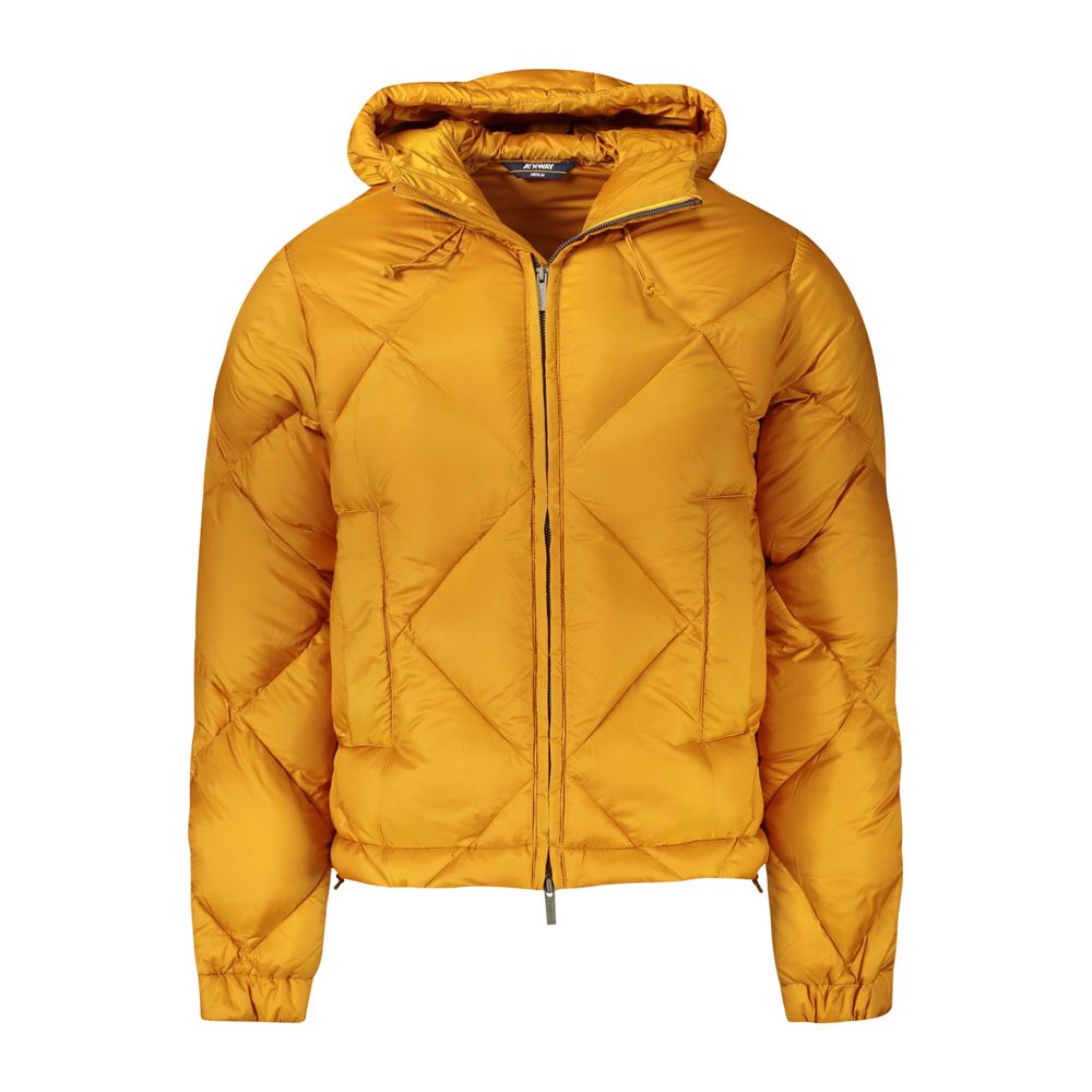 K-WAY Yellow Polyester Jackets & Men's Coat