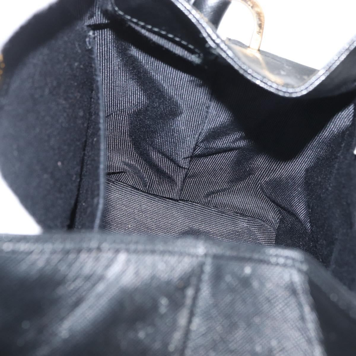 Givenchy Vintage Leather Black Leather Briefcase Bag (Pre-Owned)