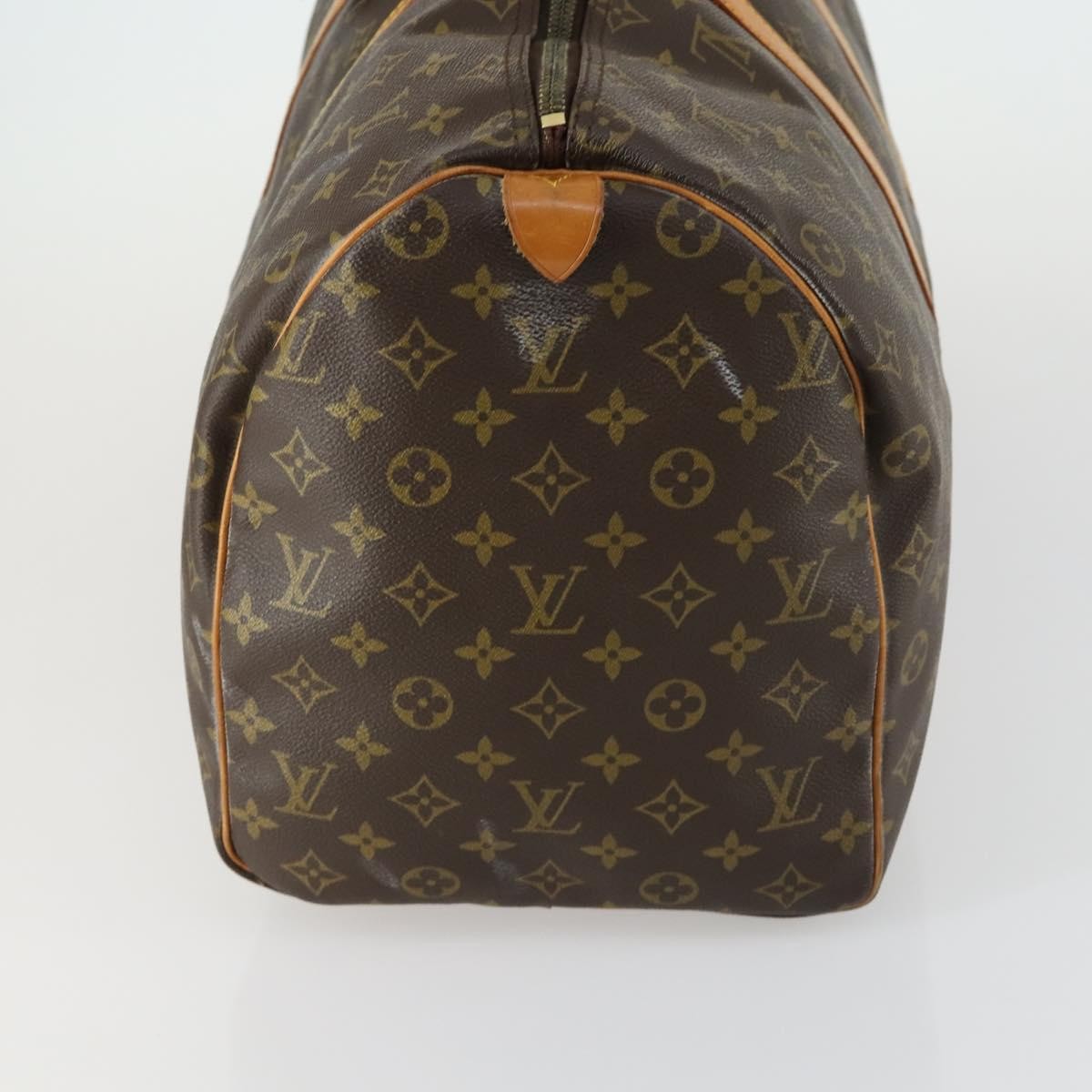 Louis Vuitton Keepall Monogram Canvas Brown Canvas Travel Bag Bag (Pre-Owned)