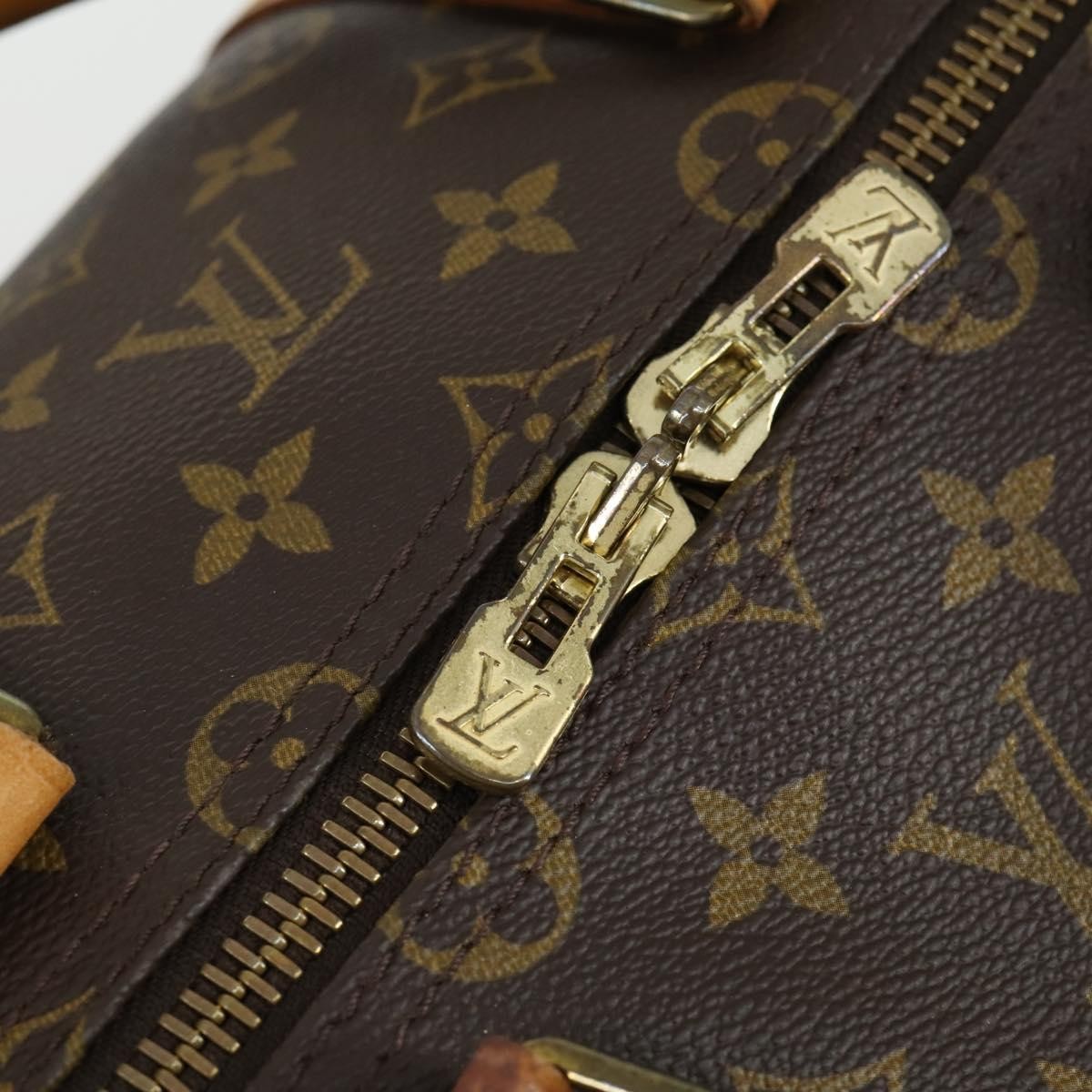 Louis Vuitton Keepall Monogram Canvas Brown Canvas Travel Bag Bag (Pre-Owned)