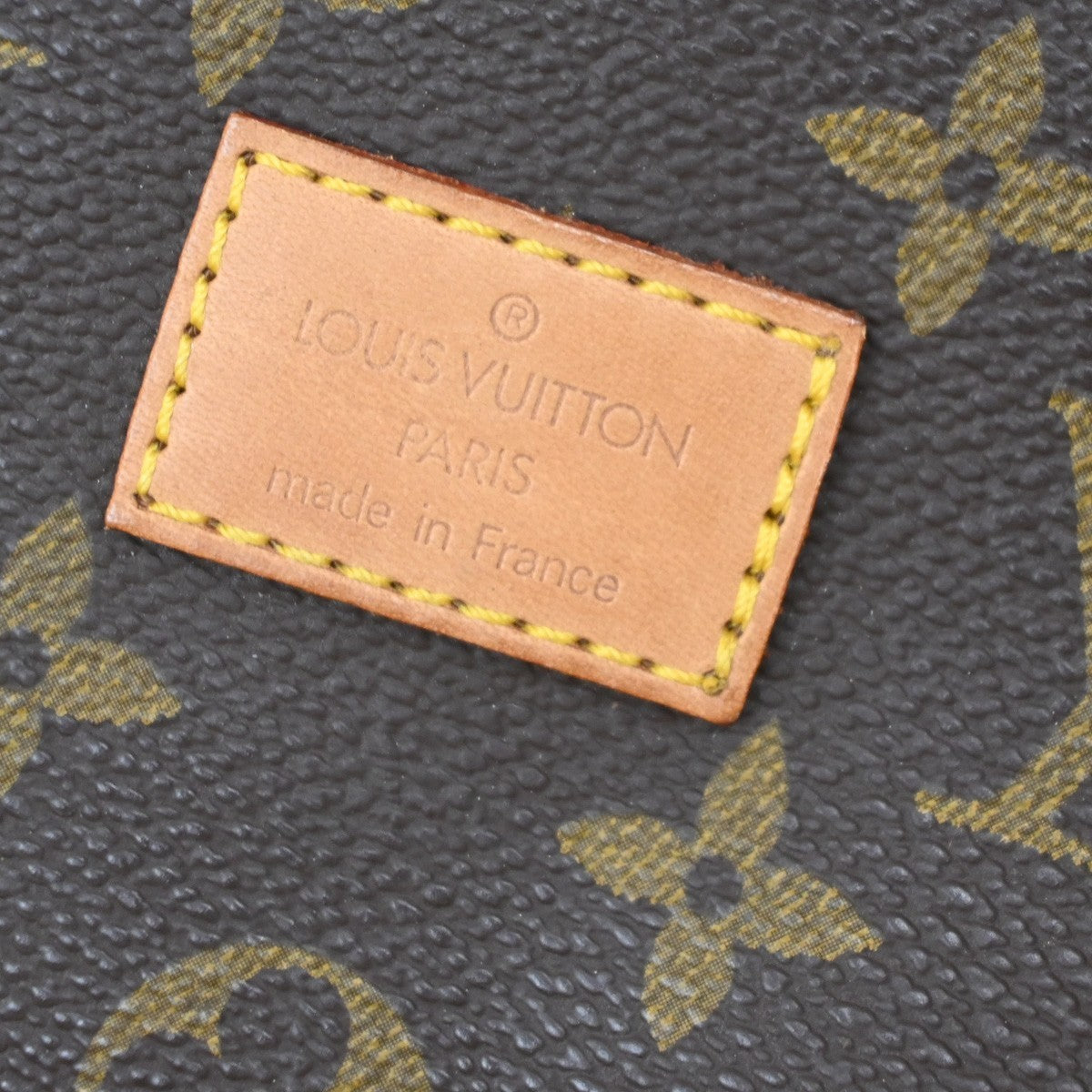 Louis Vuitton Saumur Monogram Canvas Brown Canvas Shoulder Bag Bag (Pre-Owned)