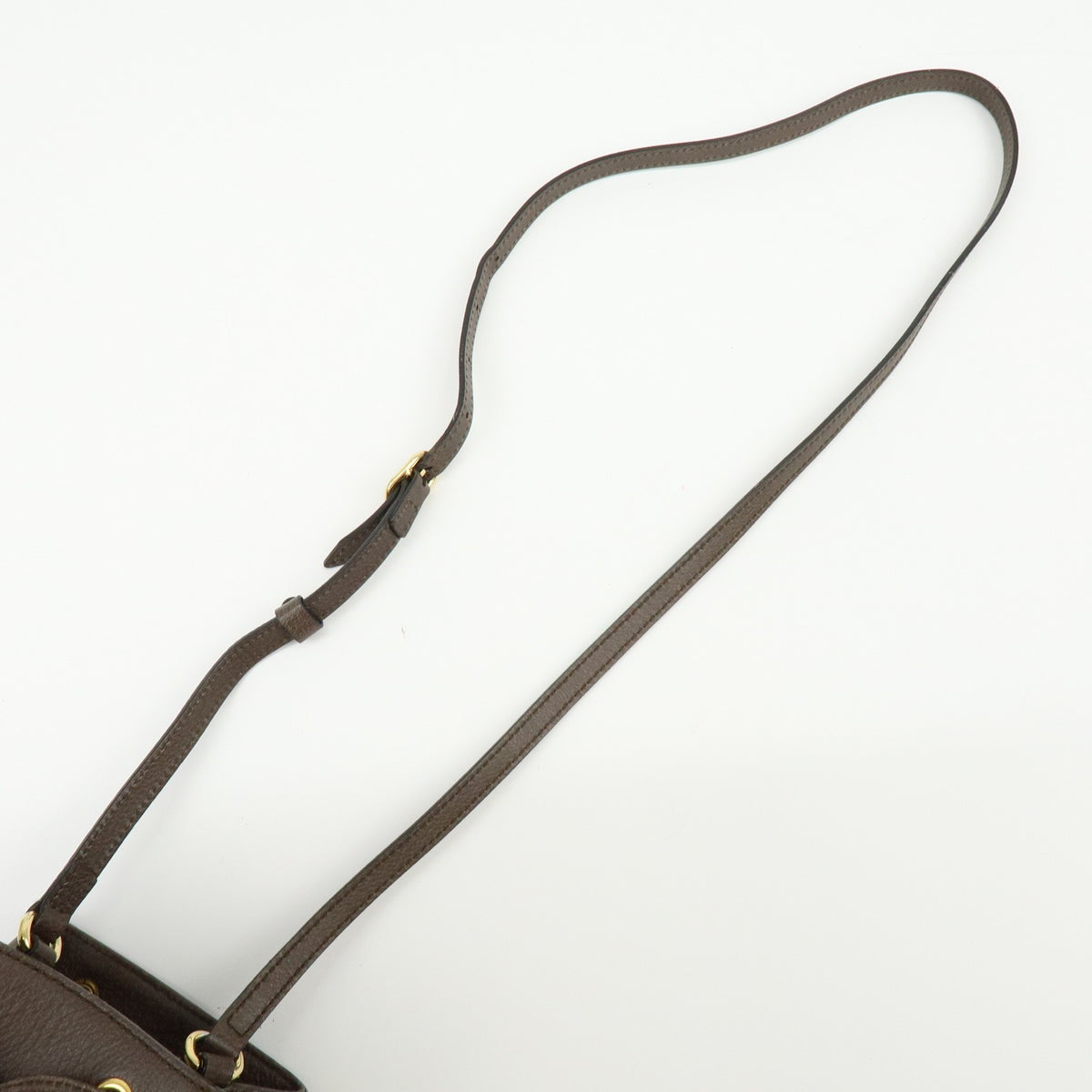 Gucci Ophidia Bucket Gg Coated Canvas Beige Canvas Handbag (Pre-Owned)