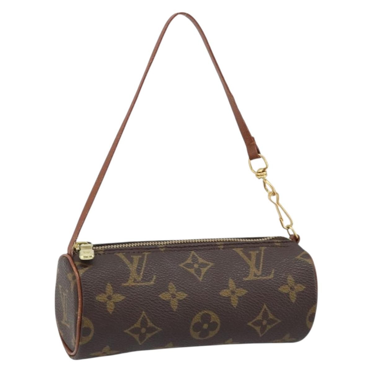 Louis Vuitton Papillon Pochette Monogram Canvas Brown Canvas Clutche & Pouche Bag (Pre-Owned)