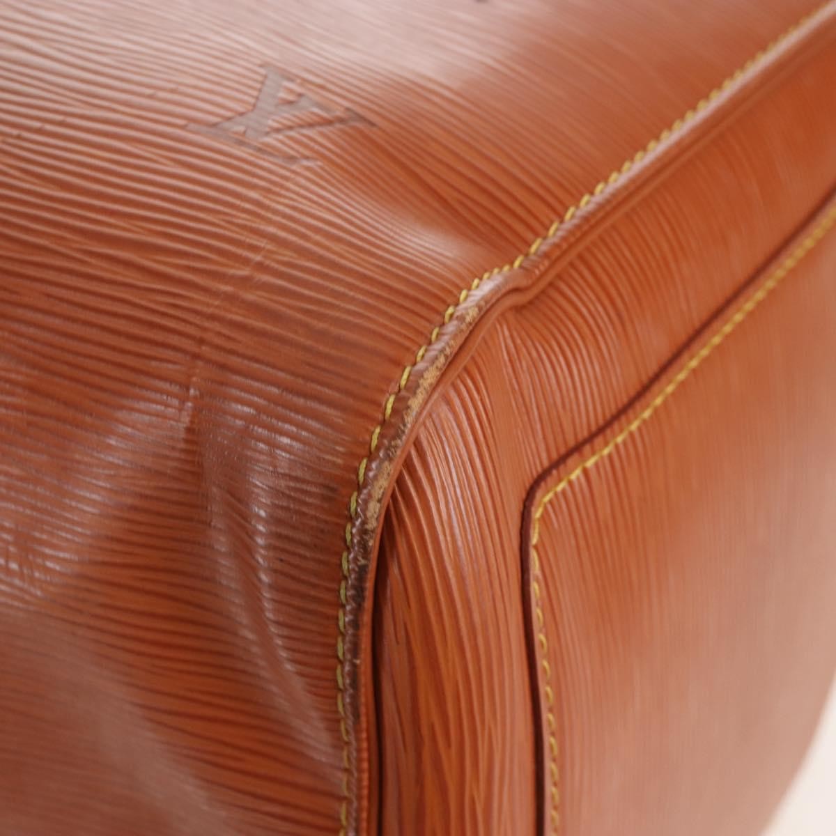 Louis Vuitton Keepall Epi Leather Gold Leather Travel Bag Bag (Pre-Owned)
