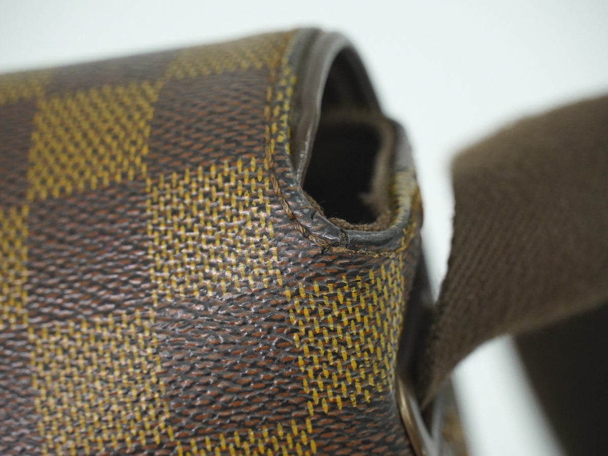 Louis Vuitton Brooklyn Damier Brown Canvas Handbag (Pre-Owned)