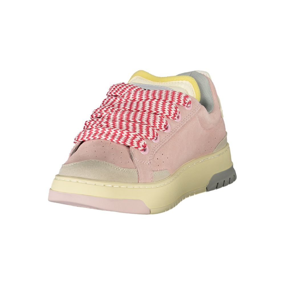 Blauer Rosa Polyurethane Women Women's Sneaker