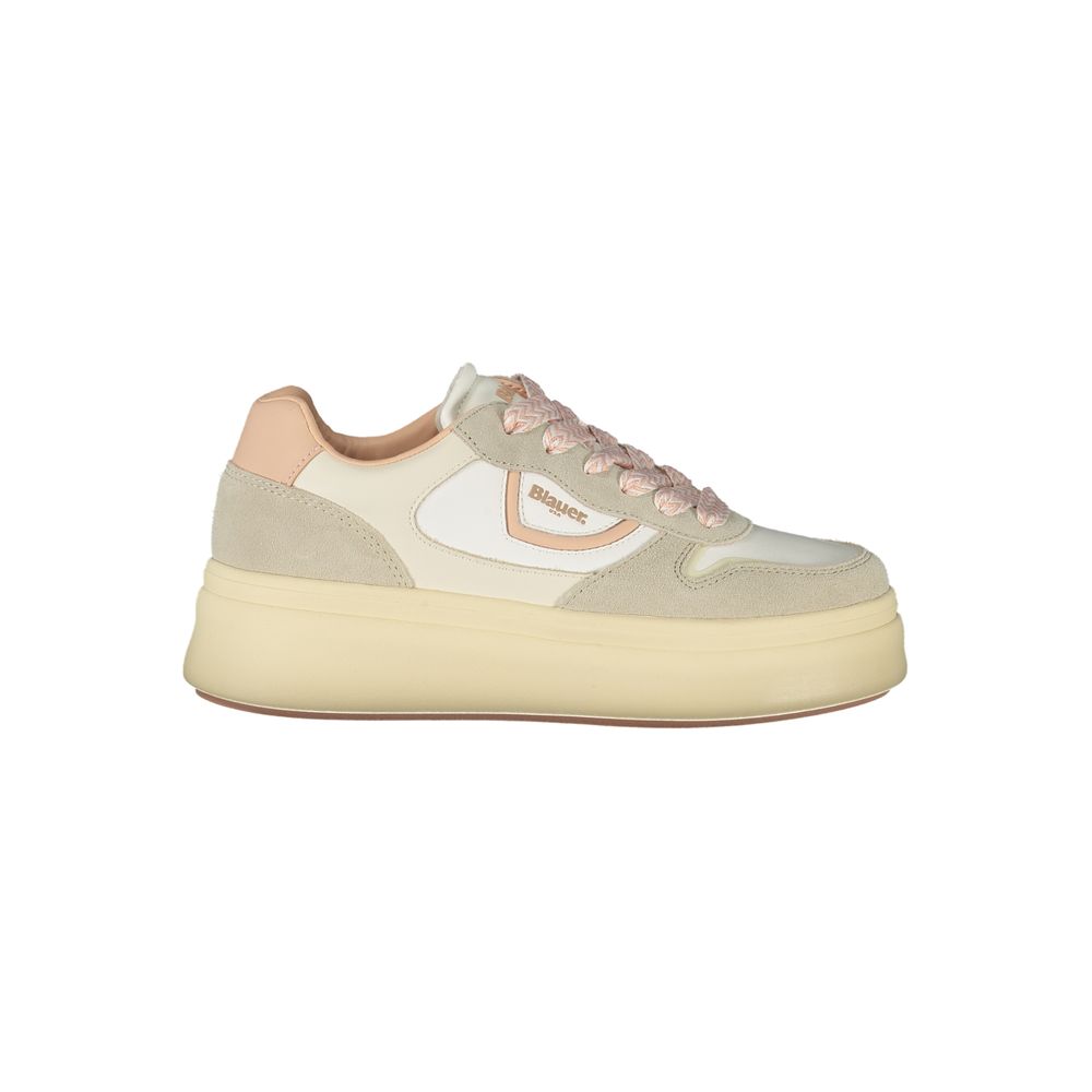 Blauer Bianco Polyurethane Women Women's Sneaker