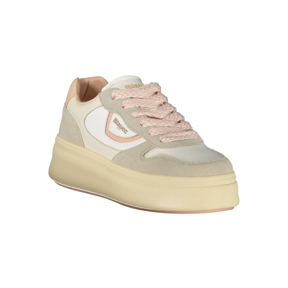 Blauer Bianco Polyurethane Women Women's Sneaker