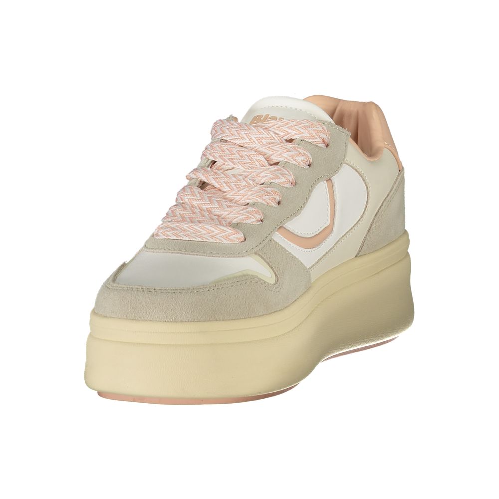 Blauer Bianco Polyurethane Women Women's Sneaker