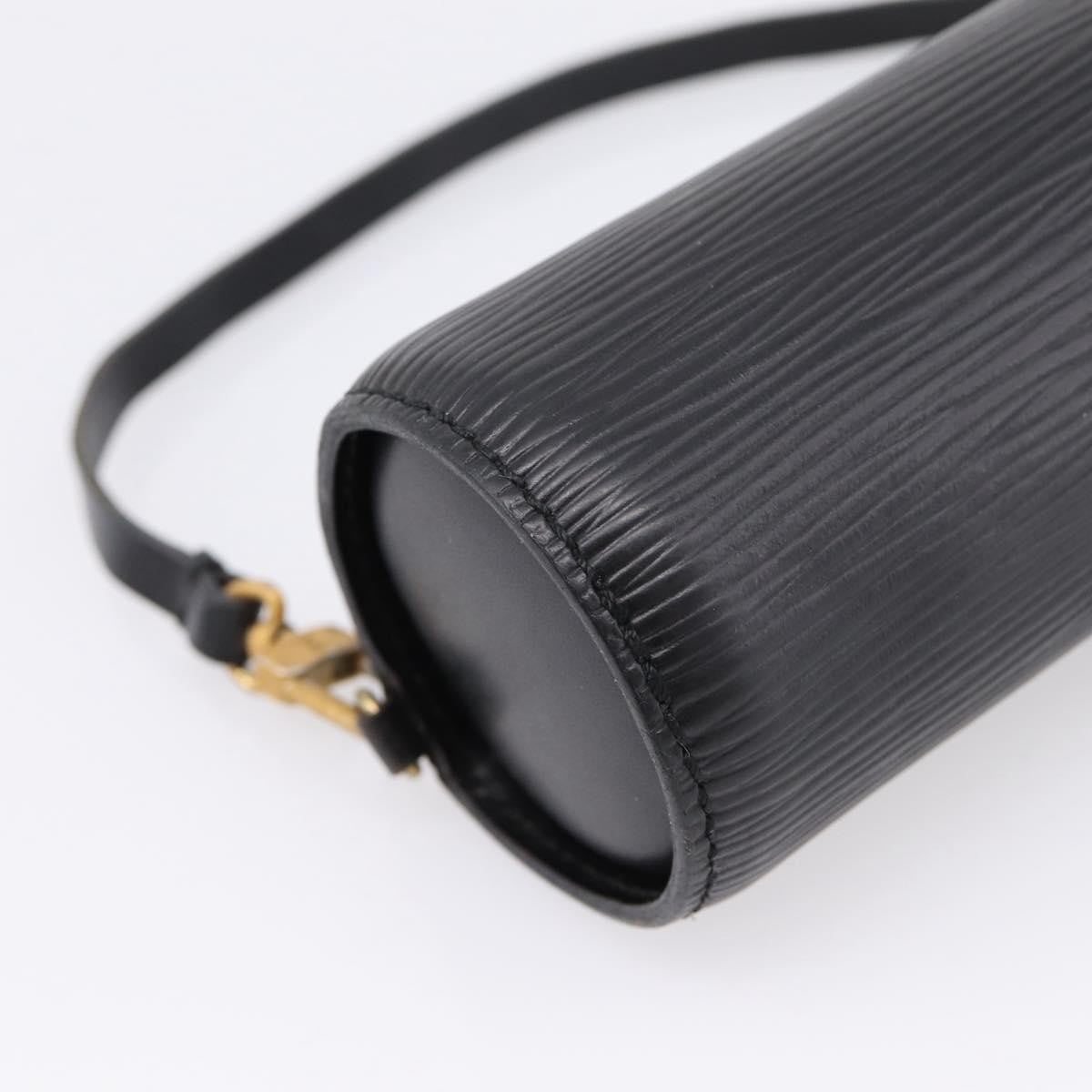 Louis Vuitton Soufflot Pochette Epi Leather Black Leather Clutche & Pouche Bag (Pre-Owned)