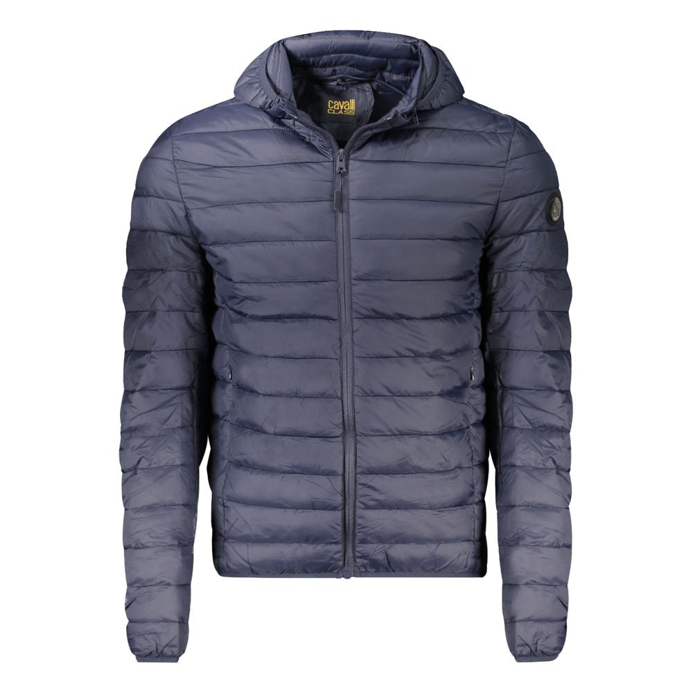 Cavalli Class Blu Polyester Men's Men's Jacket