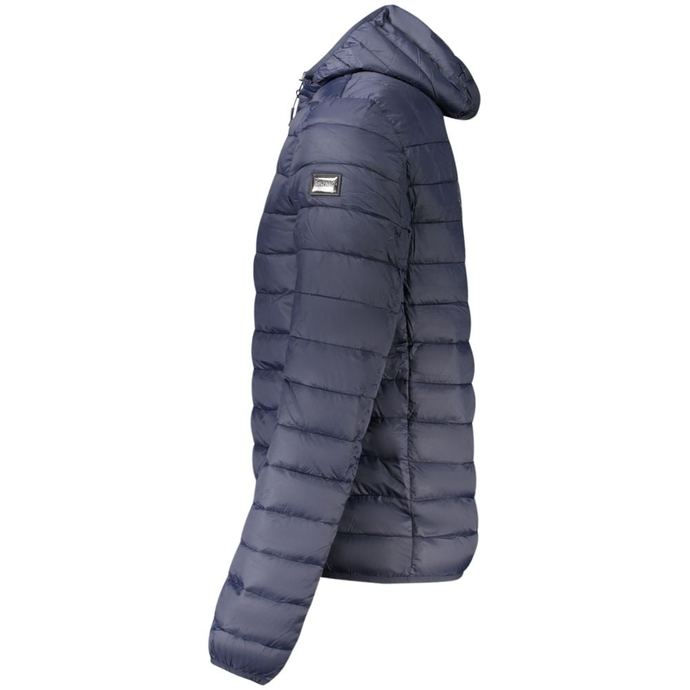 Cavalli Class Blu Polyester Men Men's Jacket