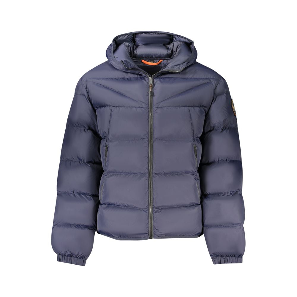 Napapijri Blue Polyamide Men's Men's Jacket
