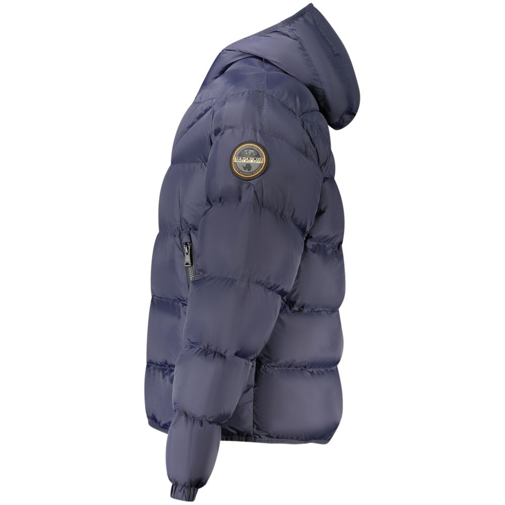 Napapijri Blue Polyamide Men's Men's Jacket