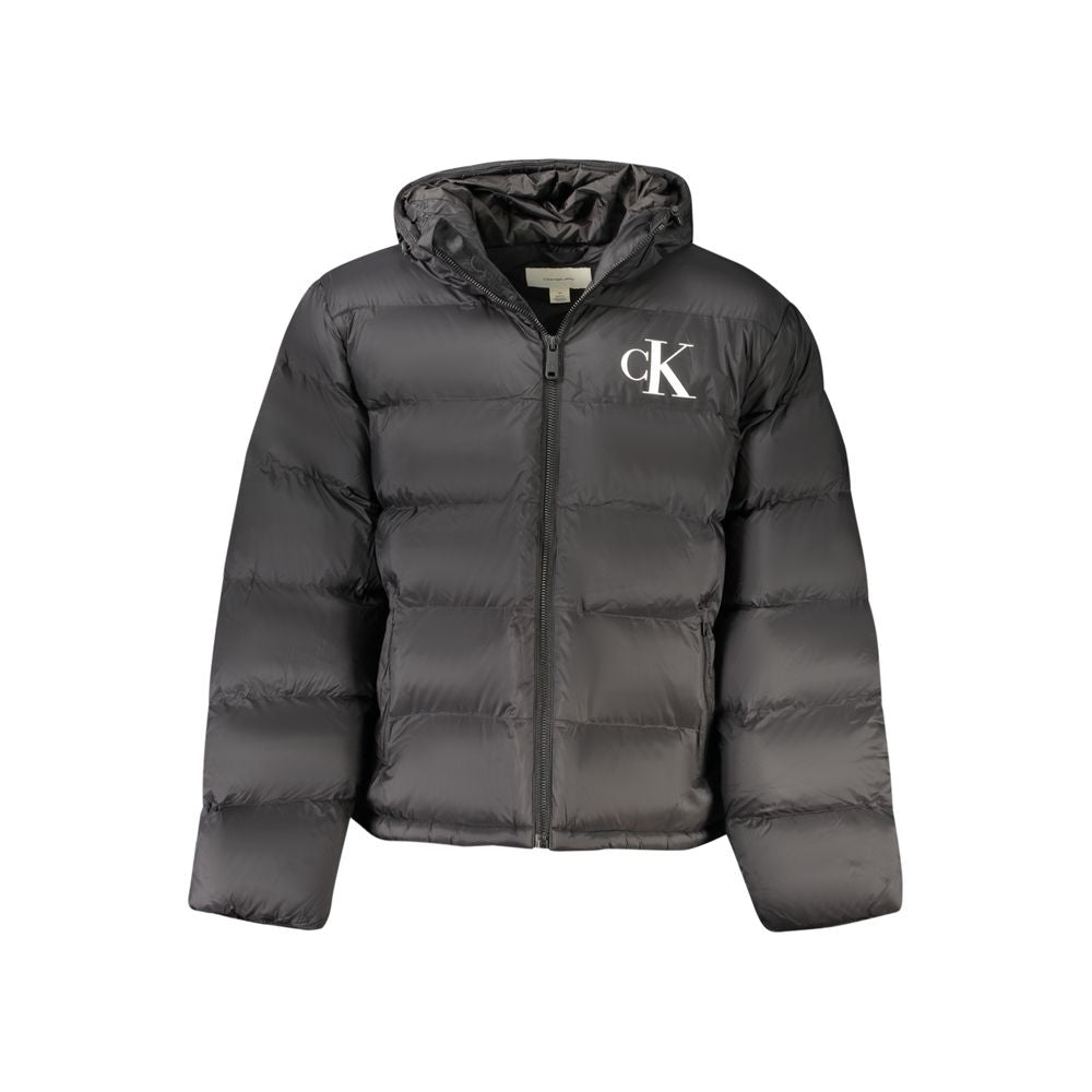 Calvin Klein Black Poliammide Men's Men's Jacket