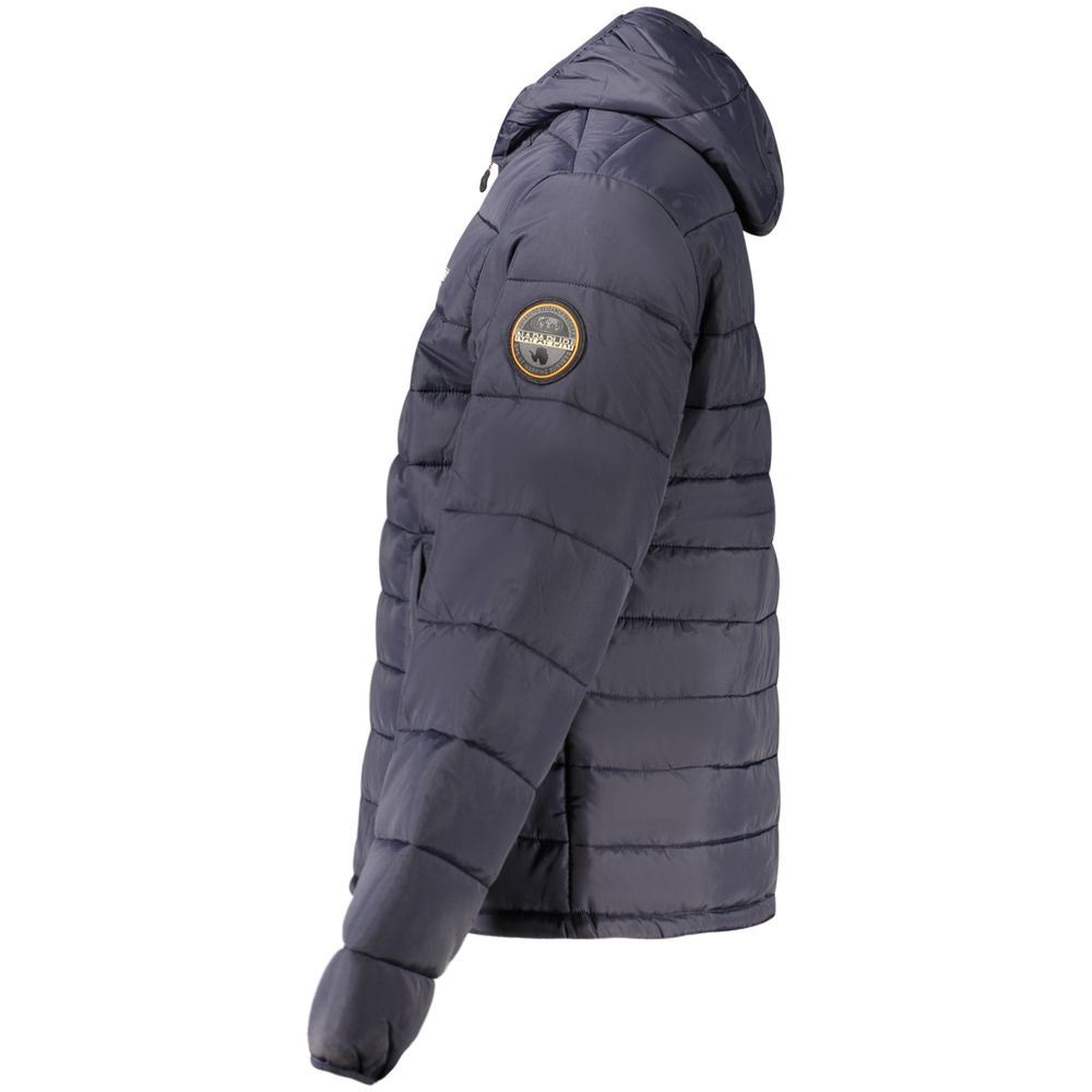 Napapijri Blue Polyamide Men's Men's Jacket