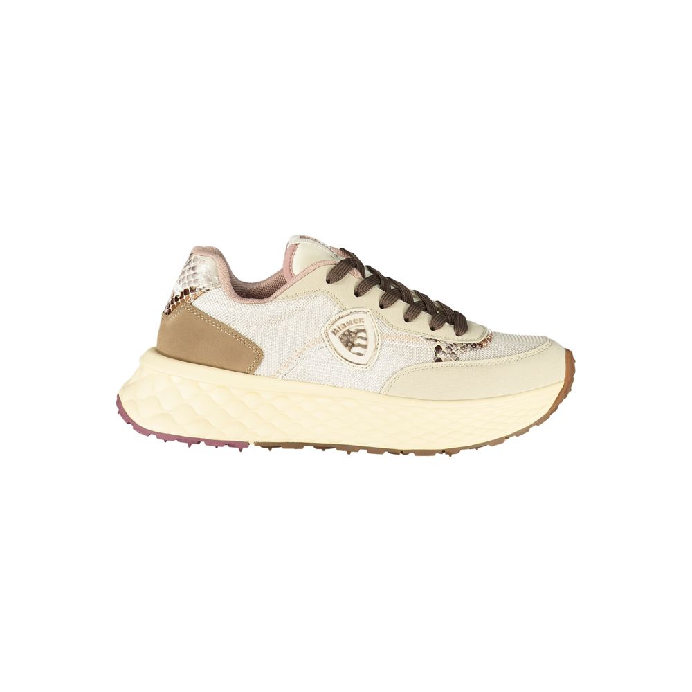 Blauer Beige Leather Women Women's Sneaker