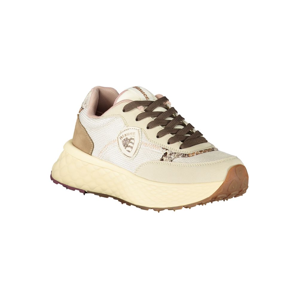 Blauer Beige Leather Women Women's Sneaker