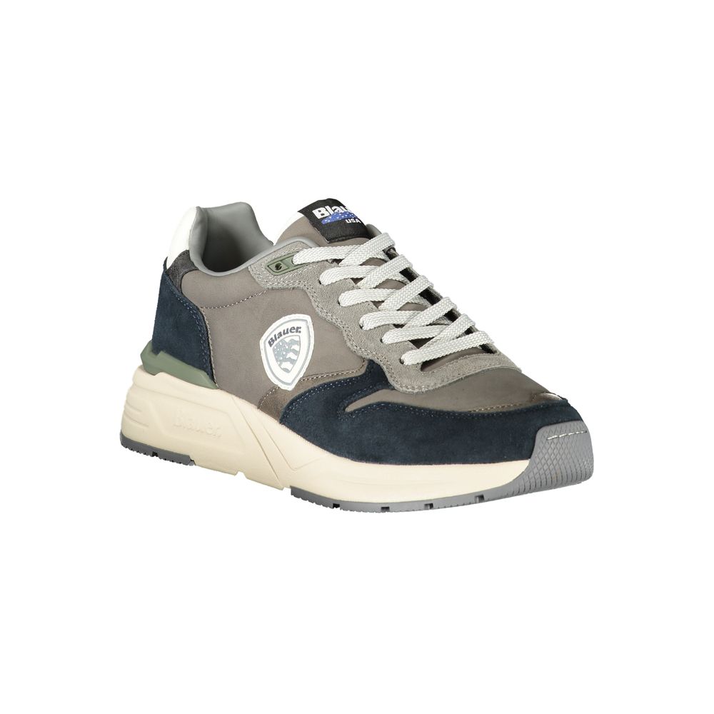 Blauer Grigio Polyurethane Men Men's Sneaker