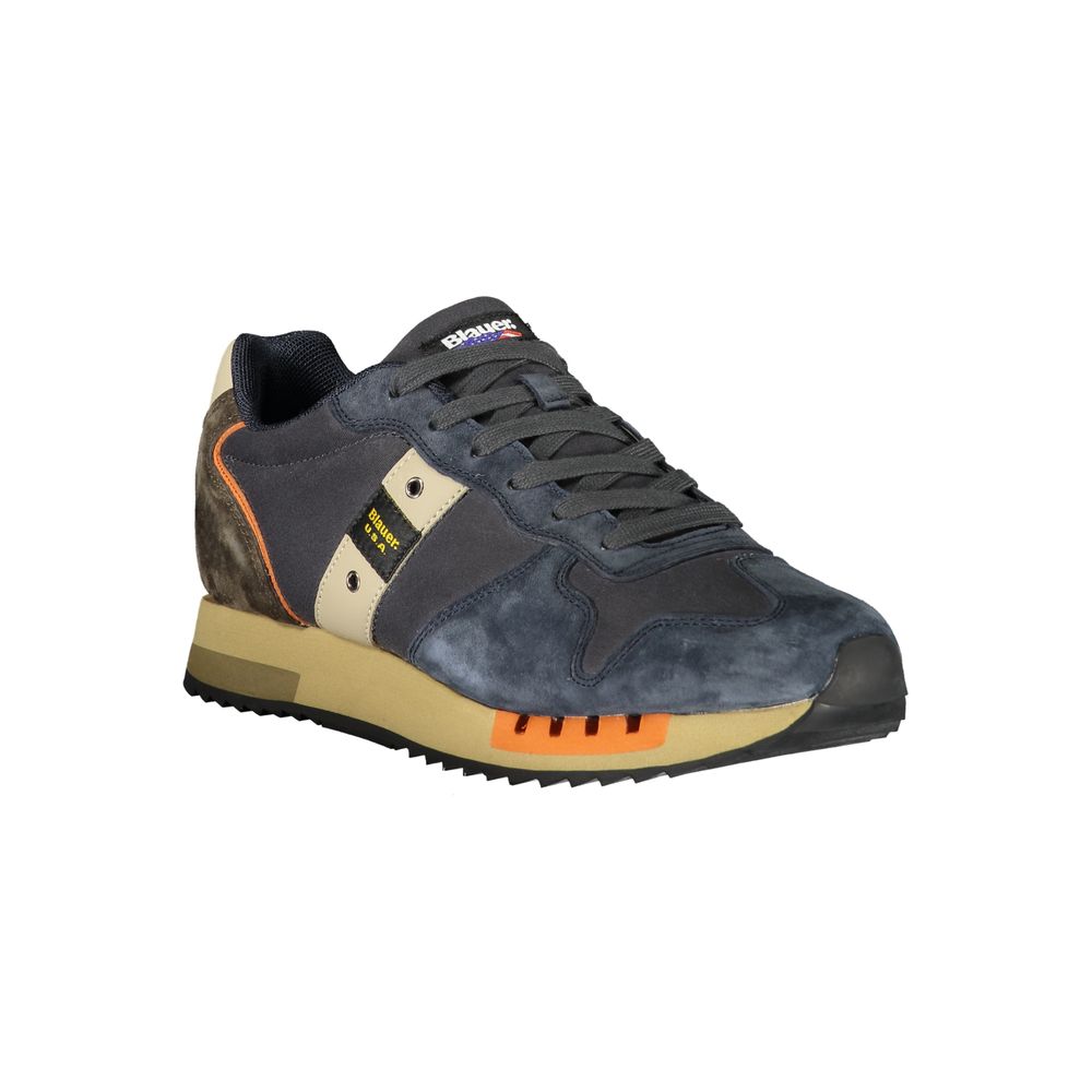 Blauer Blue Polyurethane Men Men's Sneaker