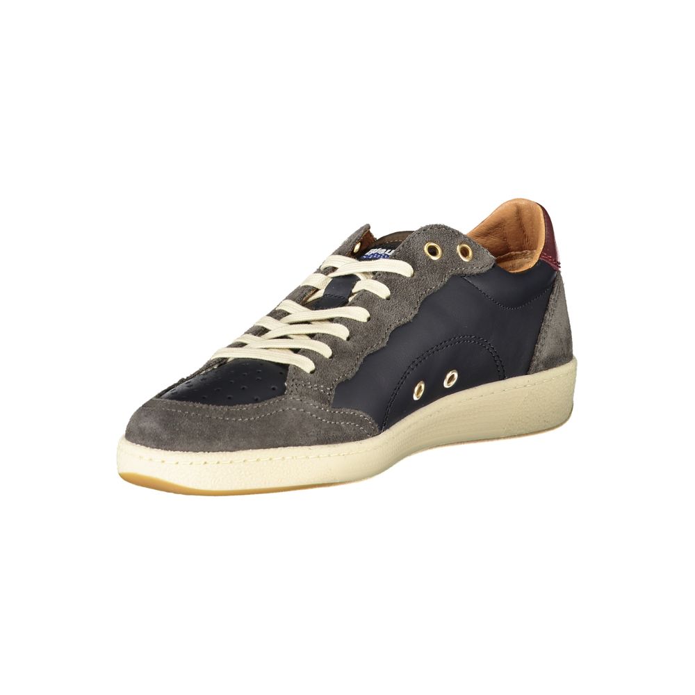 Blauer Blue Leather Men Men's Sneaker