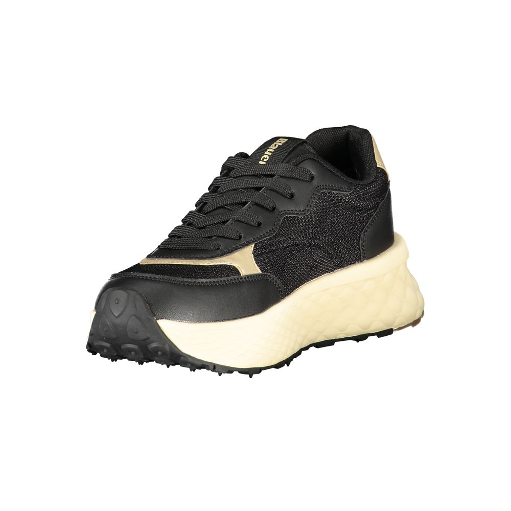 Blauer Black Leather Women Women's Sneaker