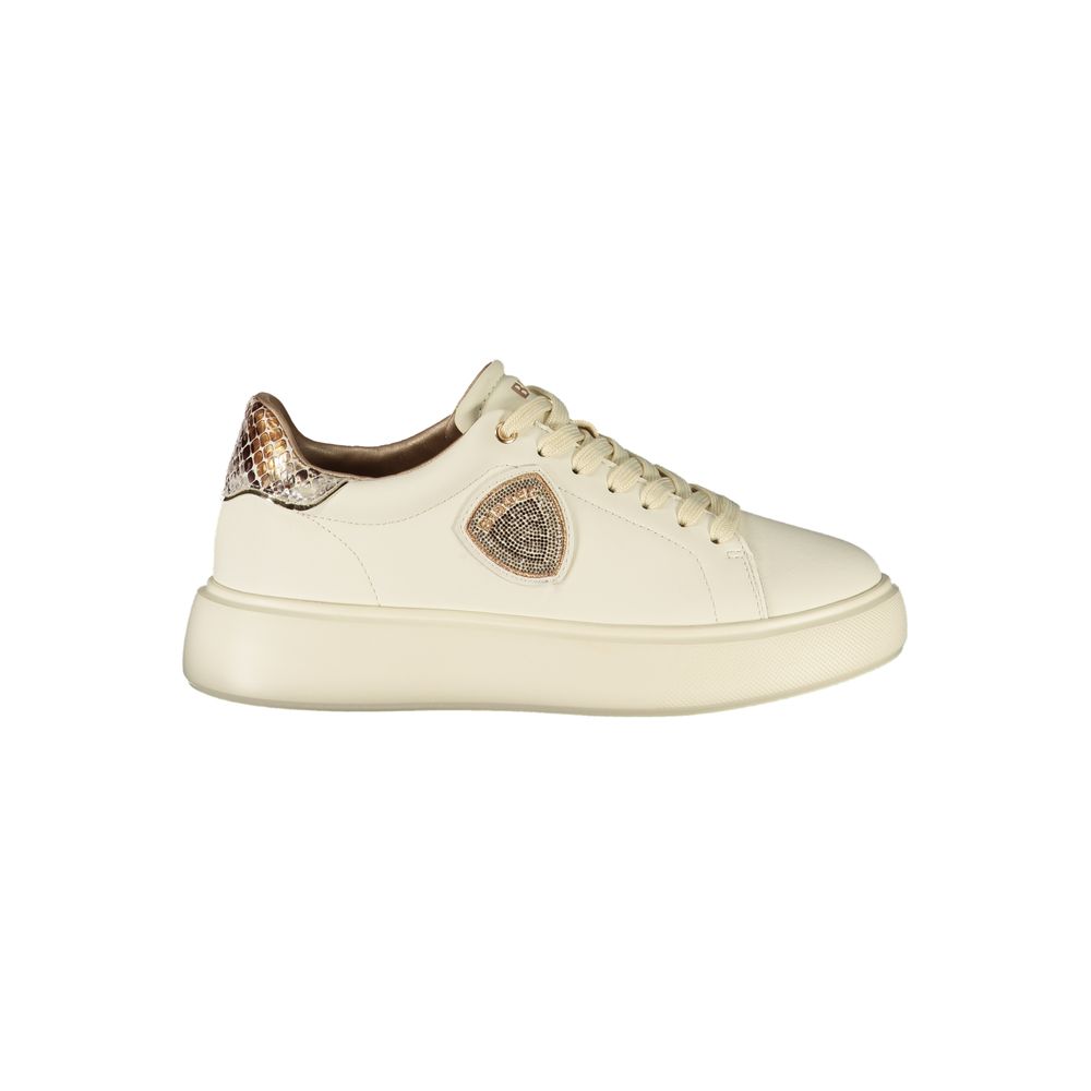 Blauer Beige Polyurethane Women Women's Sneaker