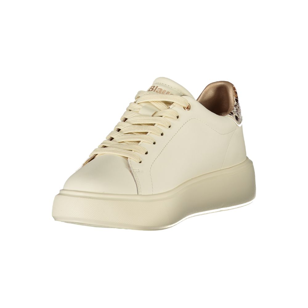 Blauer Beige Polyurethane Women Women's Sneaker