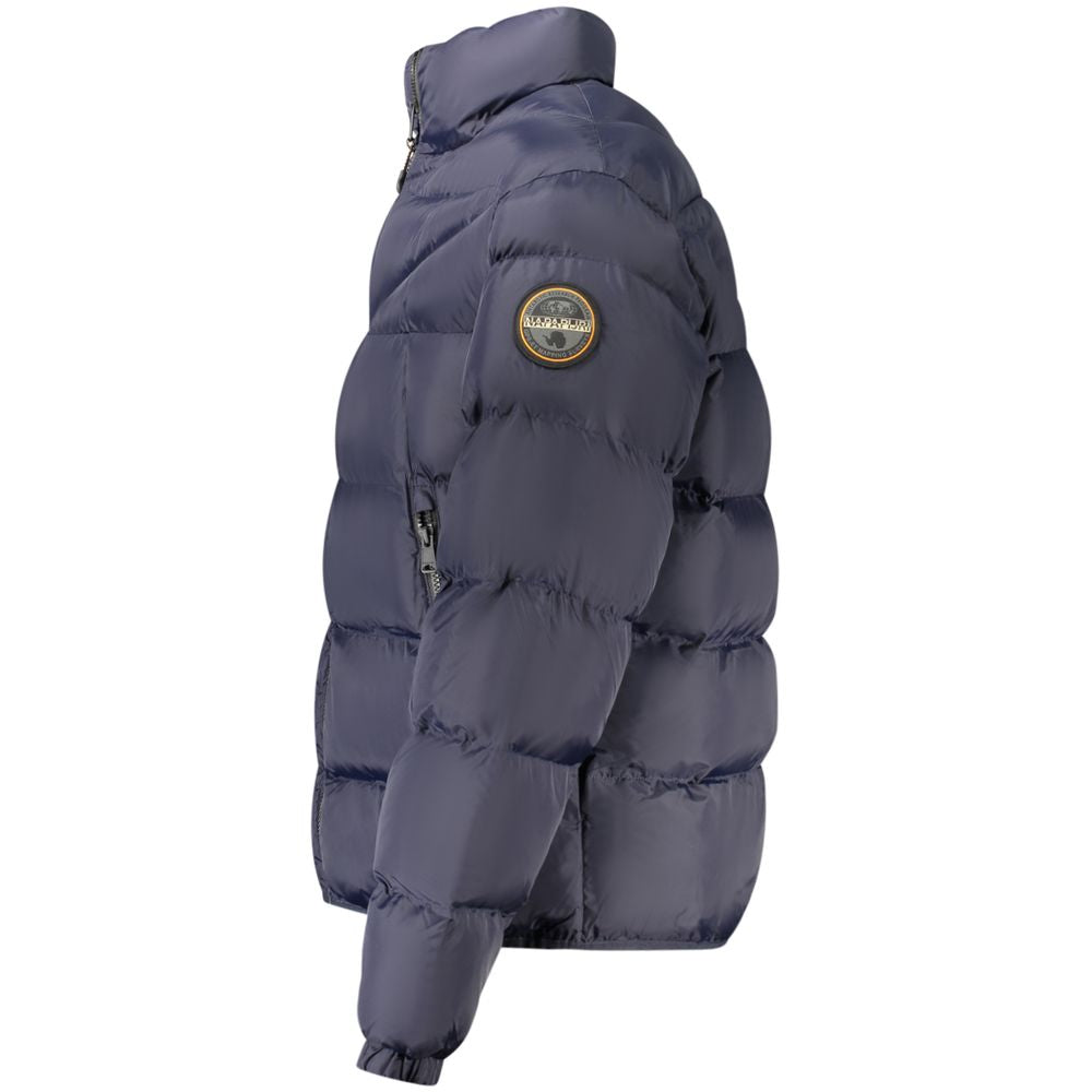 Napapijri Blu Poliammide Men's Men's Jacket