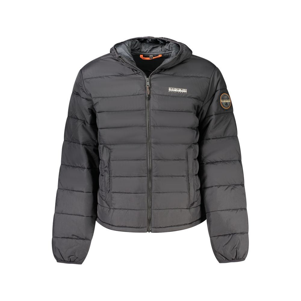 Napapijri Black Poliammide Men's Men's Jacket