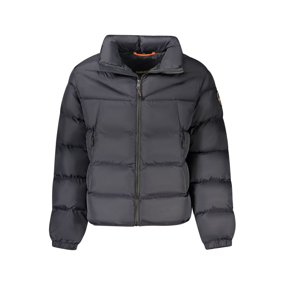 Napapijri Black Polyamide Men's Men's Jacket
