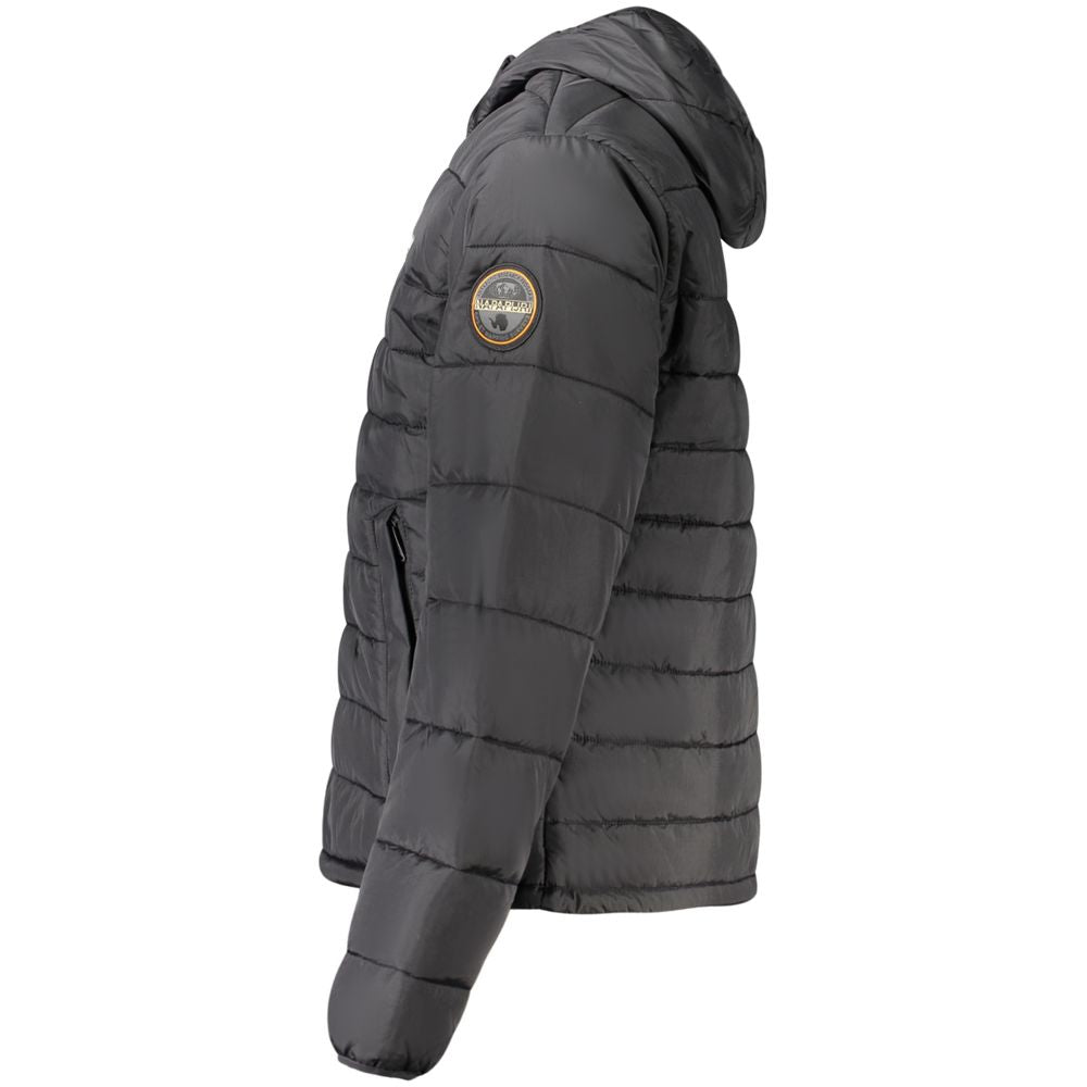 Napapijri Black Poliammide Men's Men's Jacket