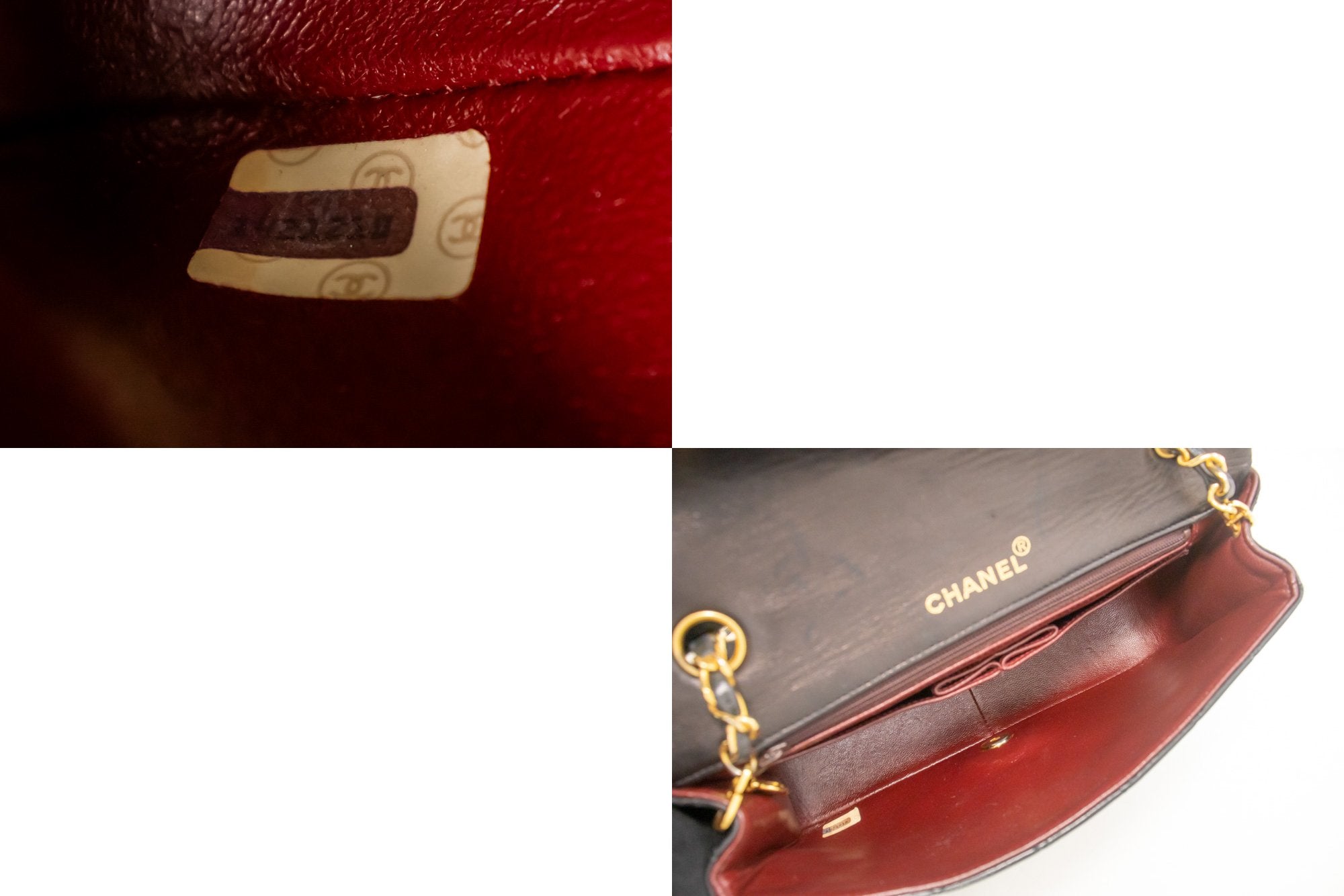 Chanel Mademoiselle Black Leather Shoulder Bag (Pre-Owned)