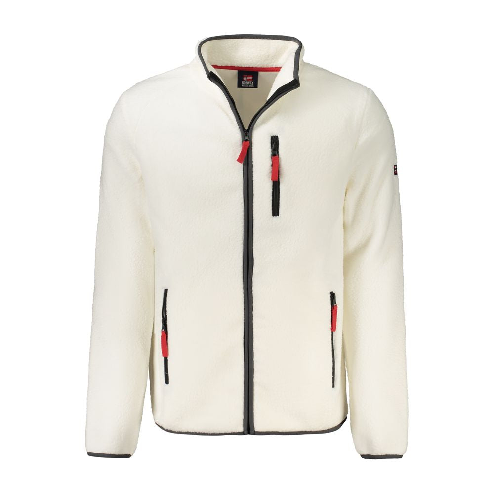 Norway 1963 White Polyester Men Men's Sweatshirt