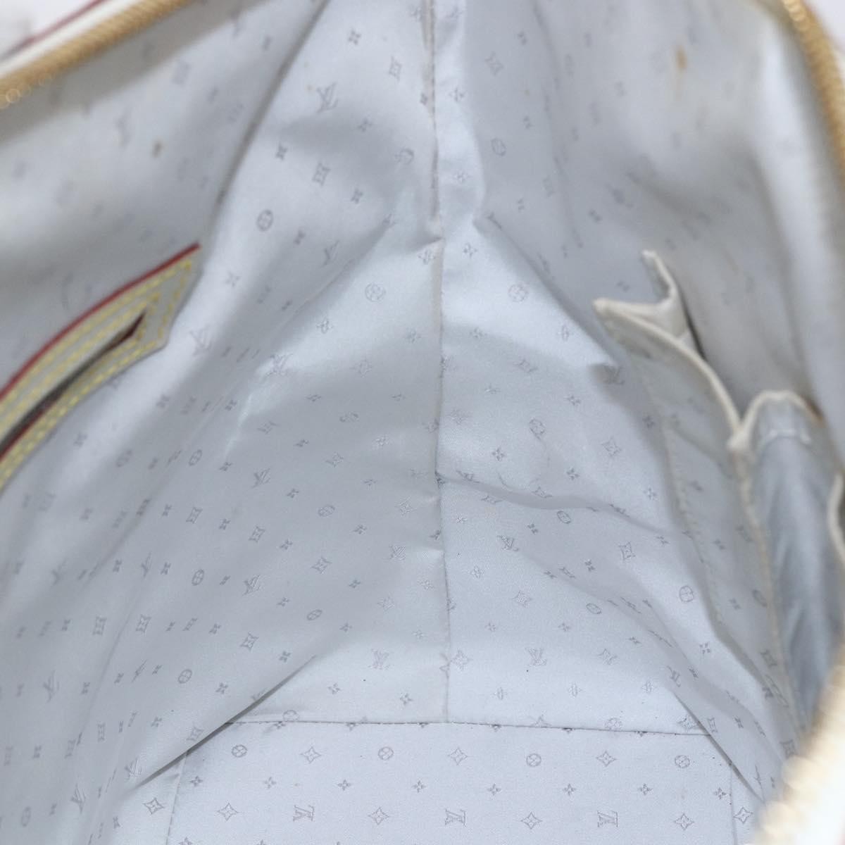 Louis Vuitton Suhali Lockit Leather White Leather Tote Bag Bag (Pre-Owned)