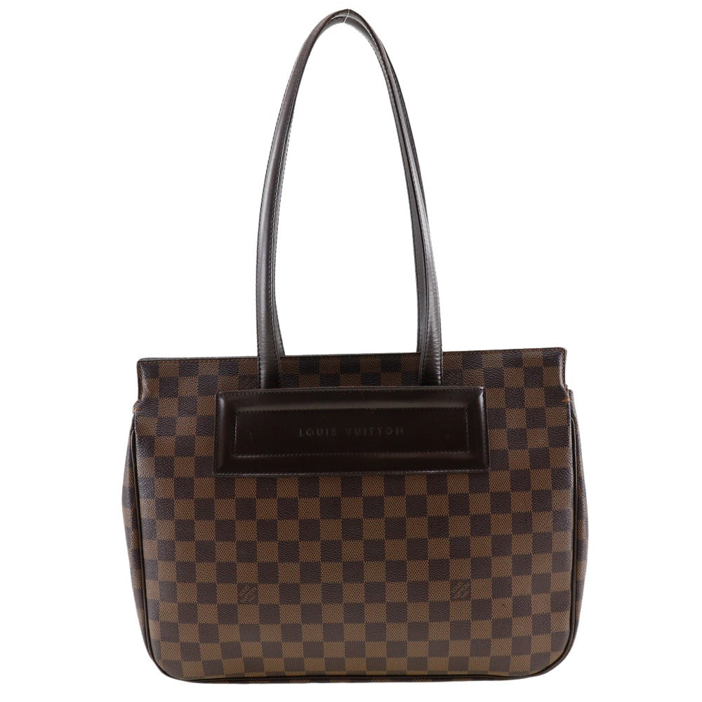 Louis Vuitton Parioli Brown Canvas Tote Bag (Pre-Owned)
