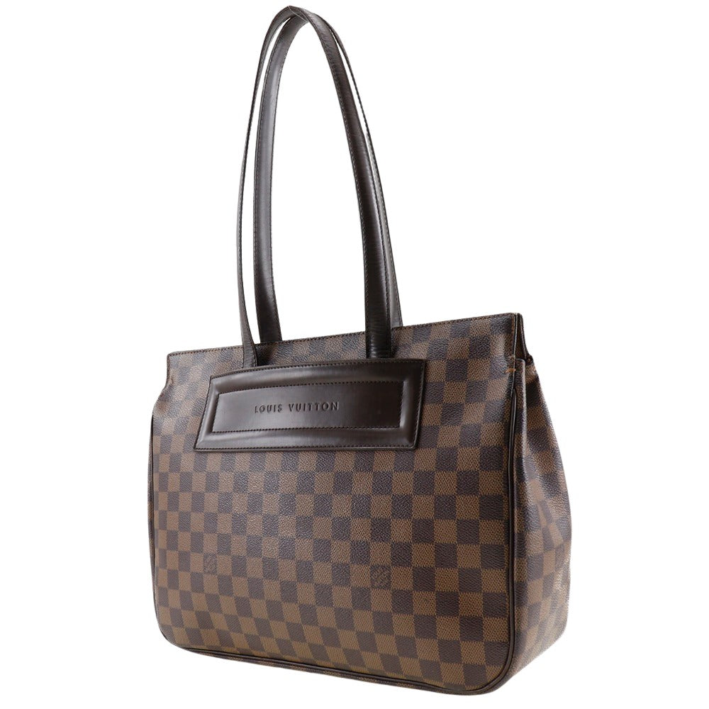 Louis Vuitton Parioli Brown Canvas Tote Bag (Pre-Owned)